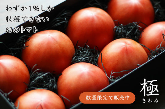 【農薬・化学肥料不使用】あかねトマト「極」ついに販売開始！